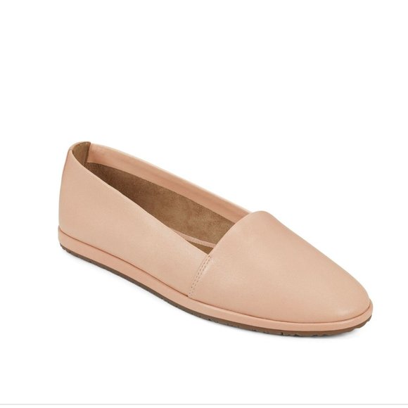 AEROSOLES Womens Pink Holland Round Toe Platform Slip On Leather Loafers 12M - Picture 1 of 7